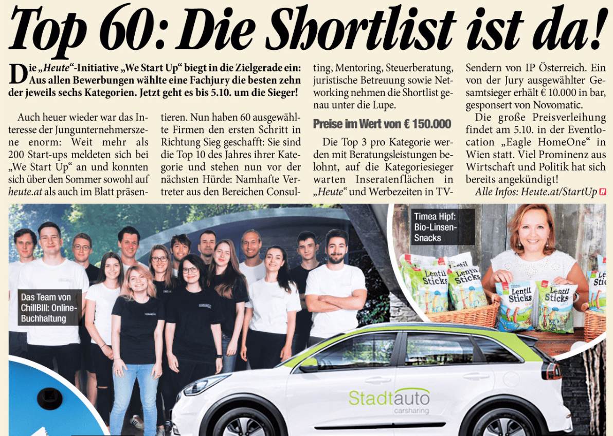 HEUTE – Initiative „We Start Up“